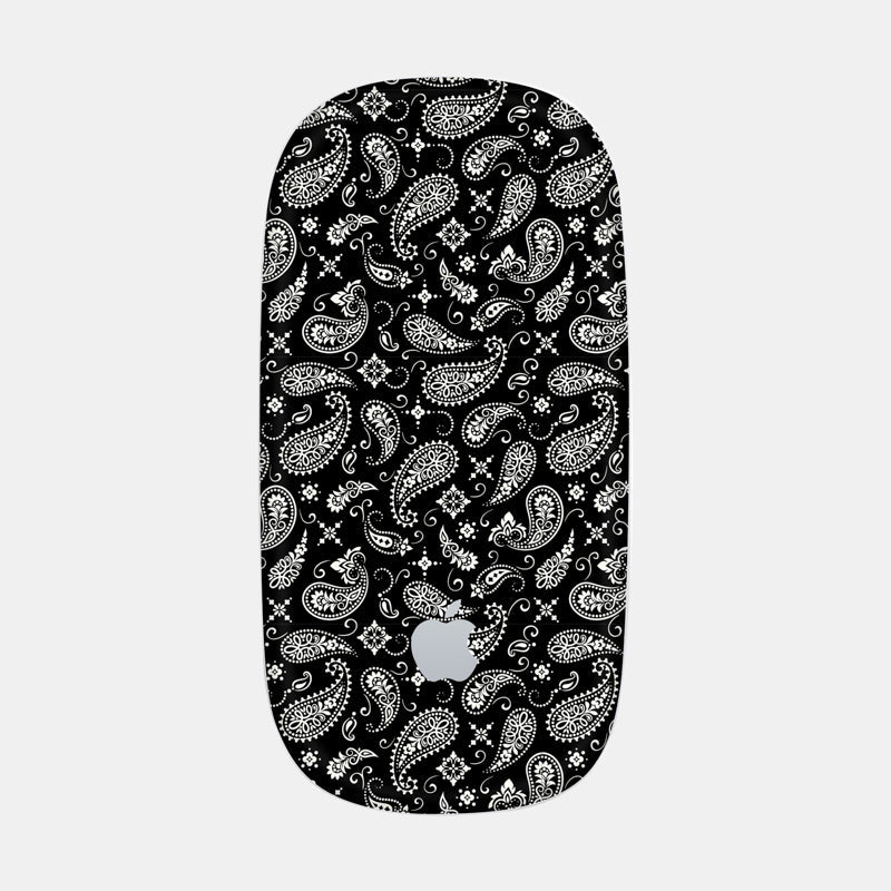 Black Paisley Full Body