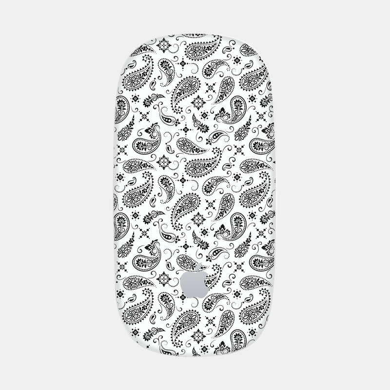 White Paisley Full Body