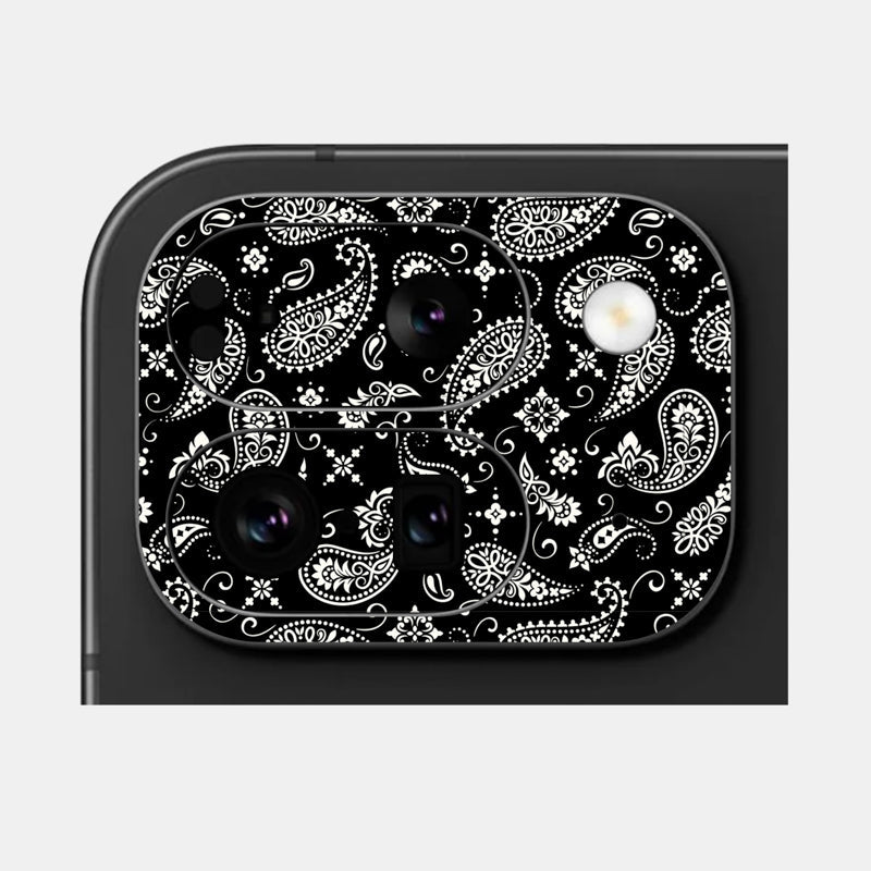 Black Paisley Pack of 2