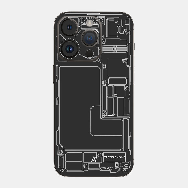 Glass Back Teardown Black