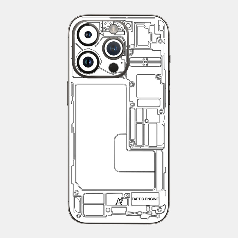 Glass Back Teardown White