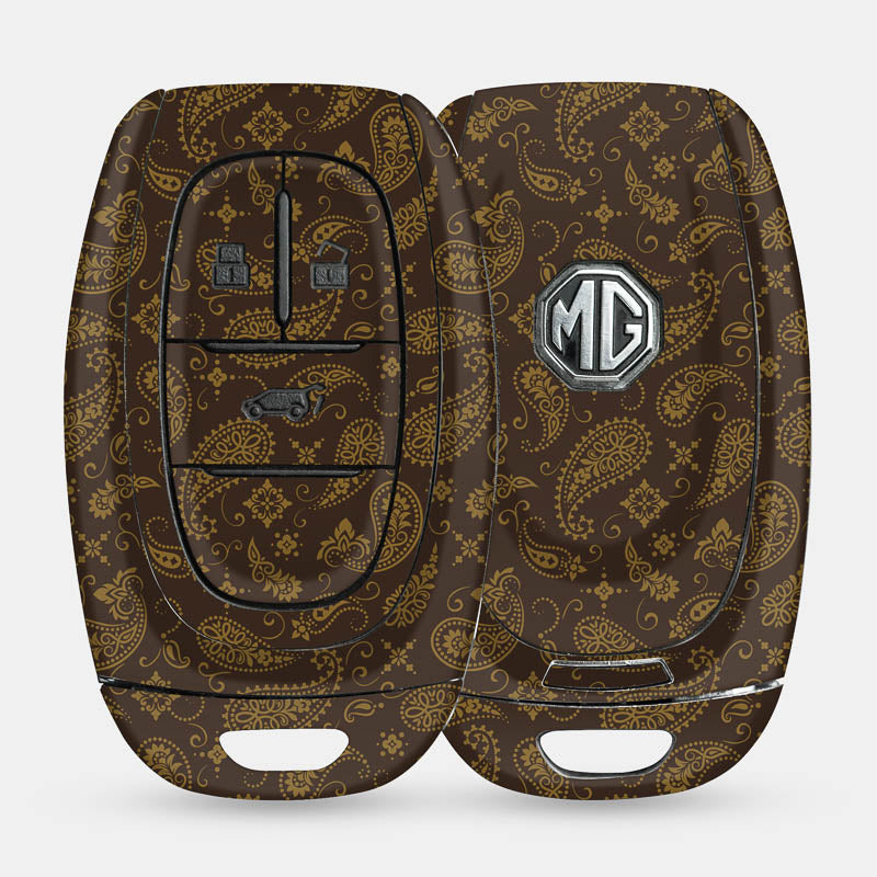 Brown Paisley Key-1