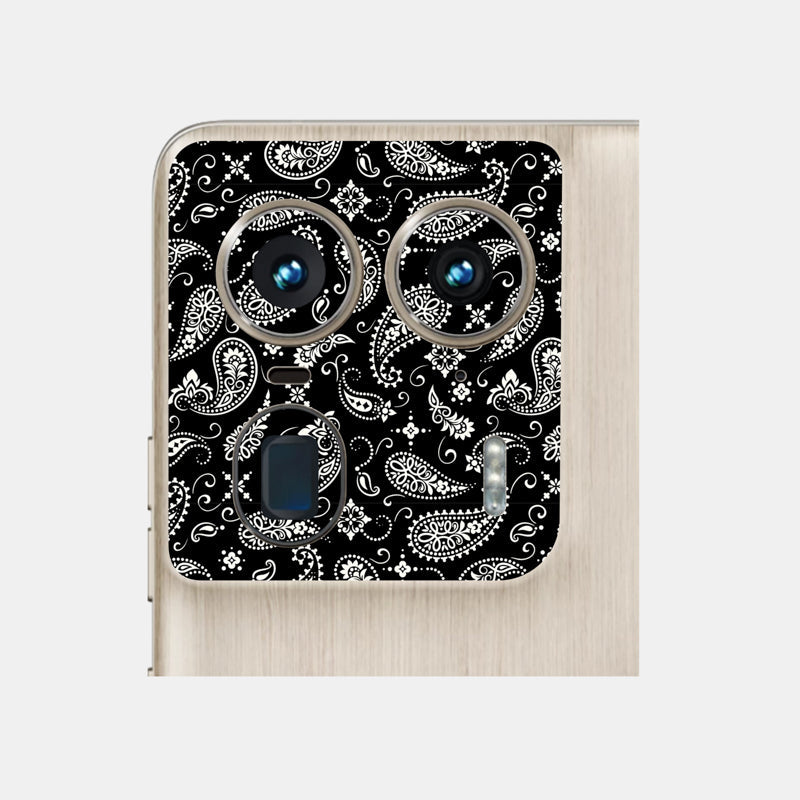 Black Paisley Pack of 2