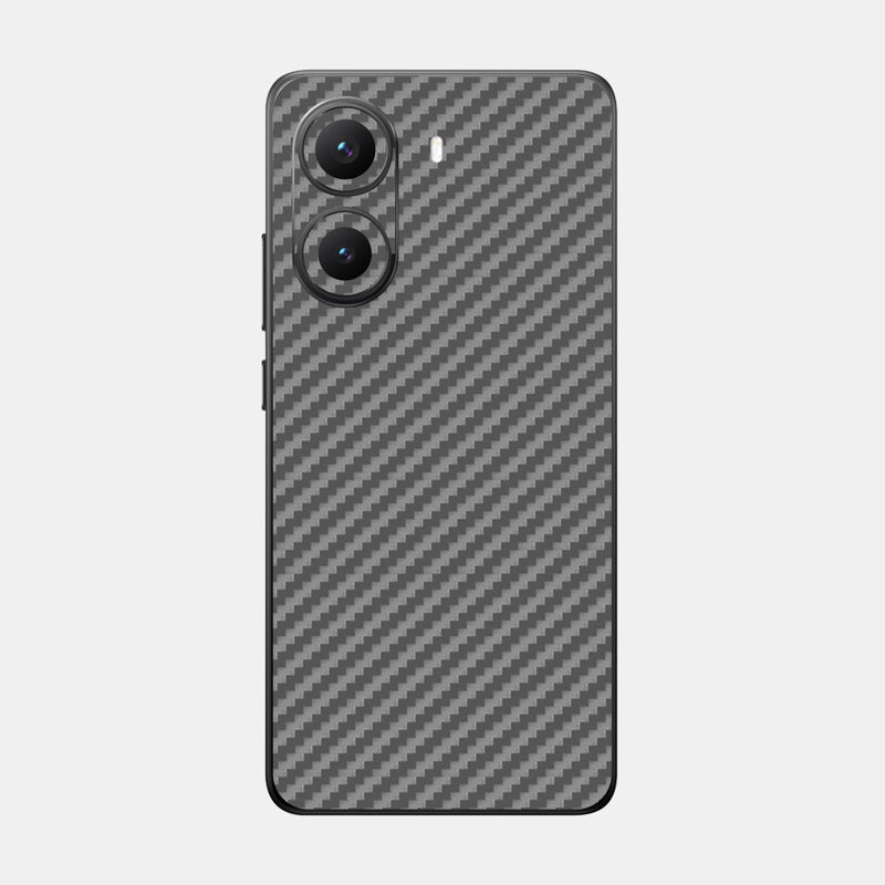 Carbon Fibre Grey Glass Back