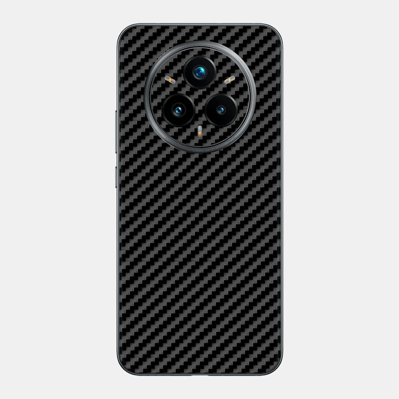 Carbon Fibre Black Glass Back