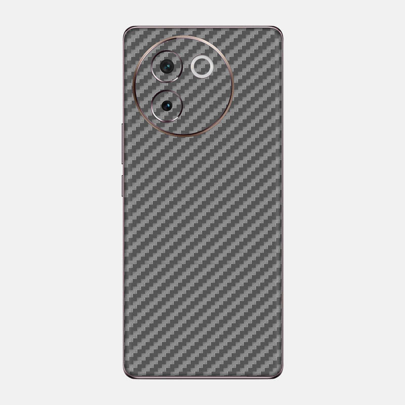 Carbon Fibre Grey Glass Back